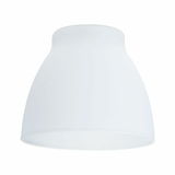 Weißer Dekoschirm Wolbi von PAULMANN, Ansicht von vorne, geeignet für URAIL-Systeme.