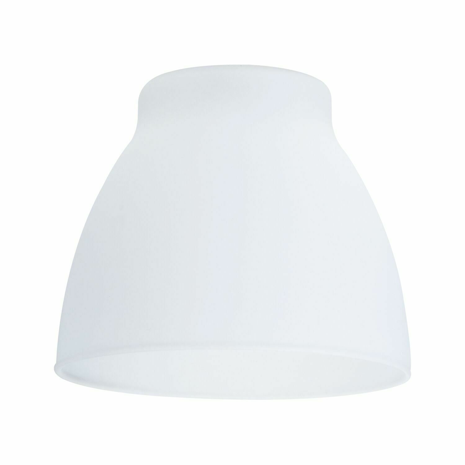 Weißer Dekoschirm Wolbi von PAULMANN, Ansicht von vorne, geeignet für URAIL-Systeme.