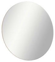 Runder Spiegel in Frontalansicht
