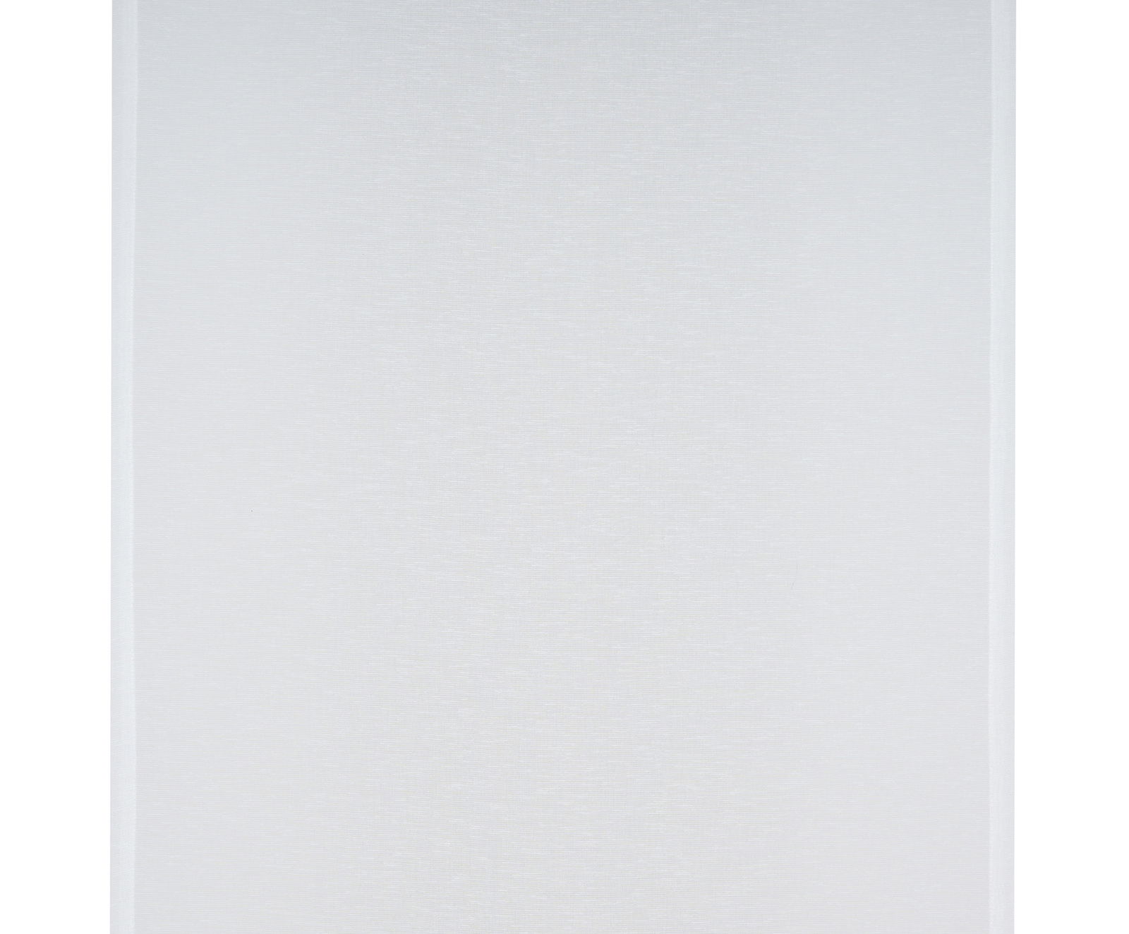 Schiebevorhang in Weiß, frontal fotografiert, 60x245cm