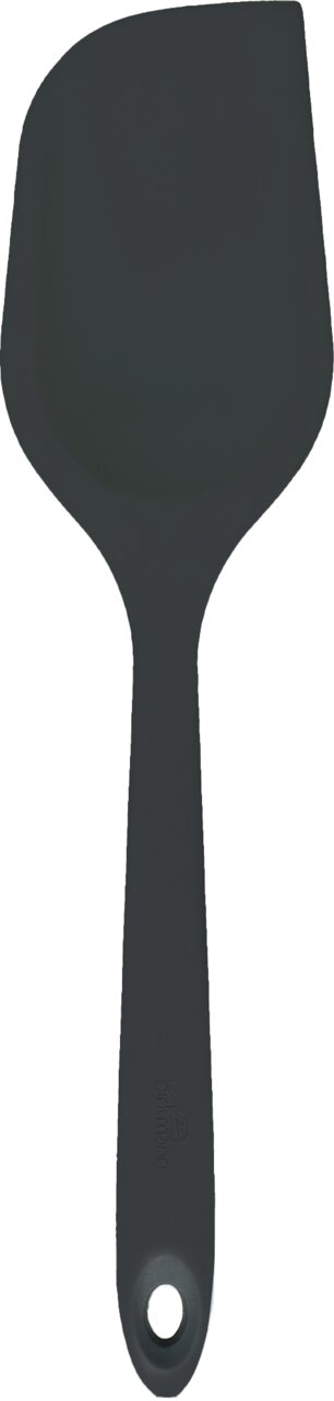 Grauer Silikonspatel, Ansicht von oben