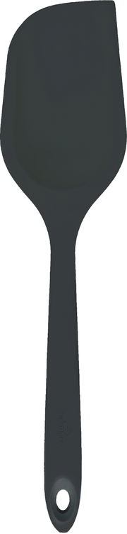 Grauer Silikonspatel, Ansicht von oben