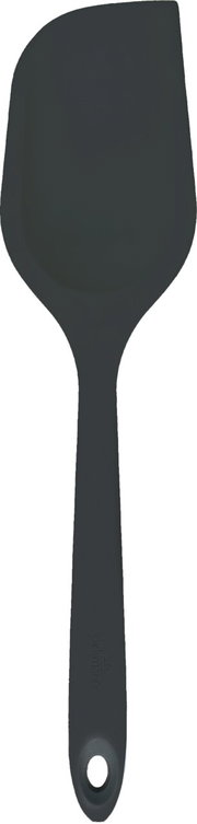 Grauer Silikonspatel, Ansicht von oben