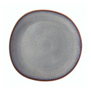 Speiseteller Lave 28cm beige, Draufsicht