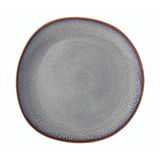 Speiseteller Lave 28cm beige, Draufsicht