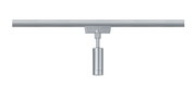 Silberner Pendeladapter für URAIL-System, seitliche Perspektive