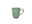 Grüne Tasse mit Henkel, seitliche Perspektive