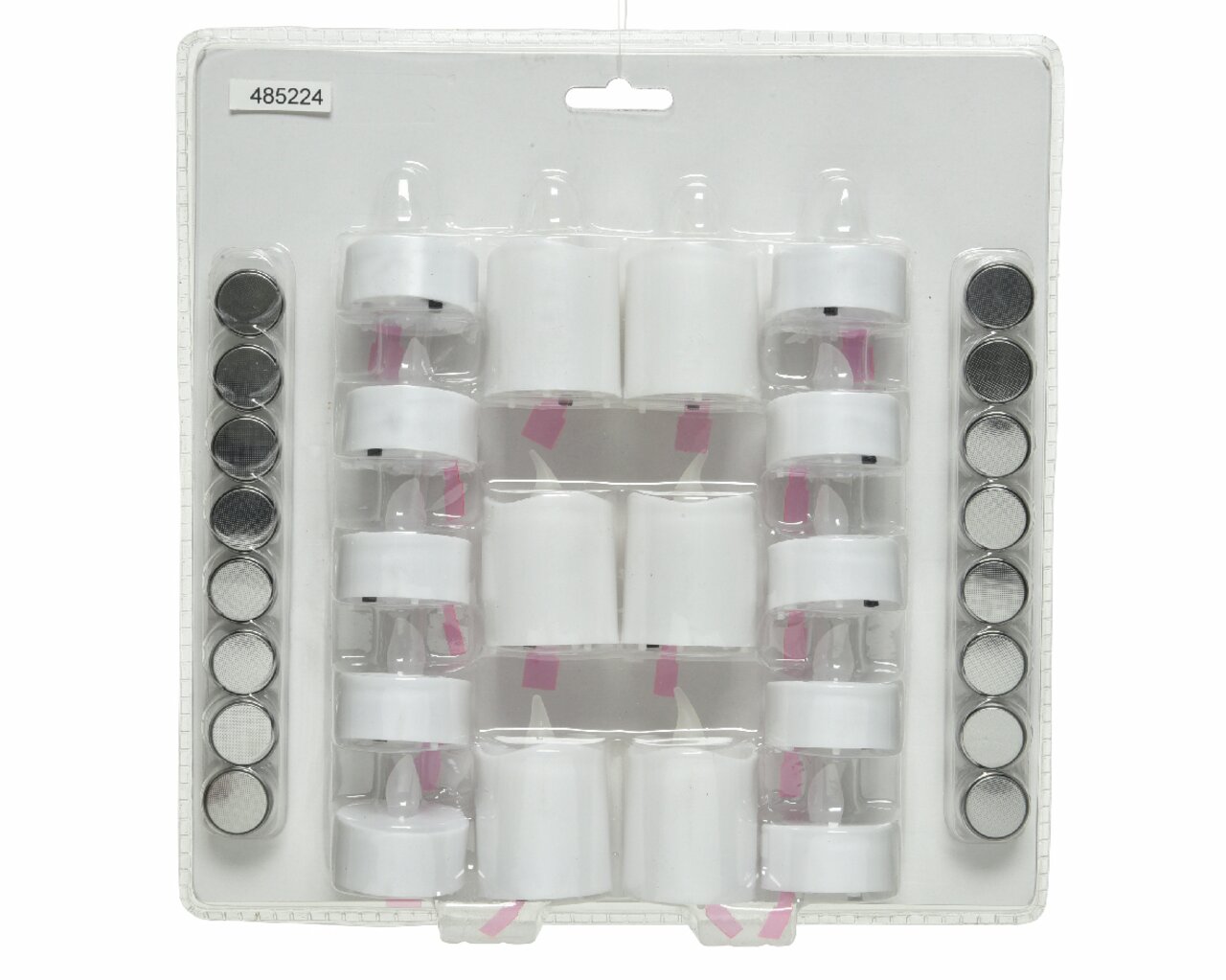 Lumineo LED-Teelicht-Set LED Teelicht-Set mit Batterien, Vorderansicht