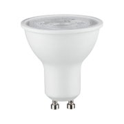 LED Leuchtmittel mit GU10-Sockel, seitliche Perspektive