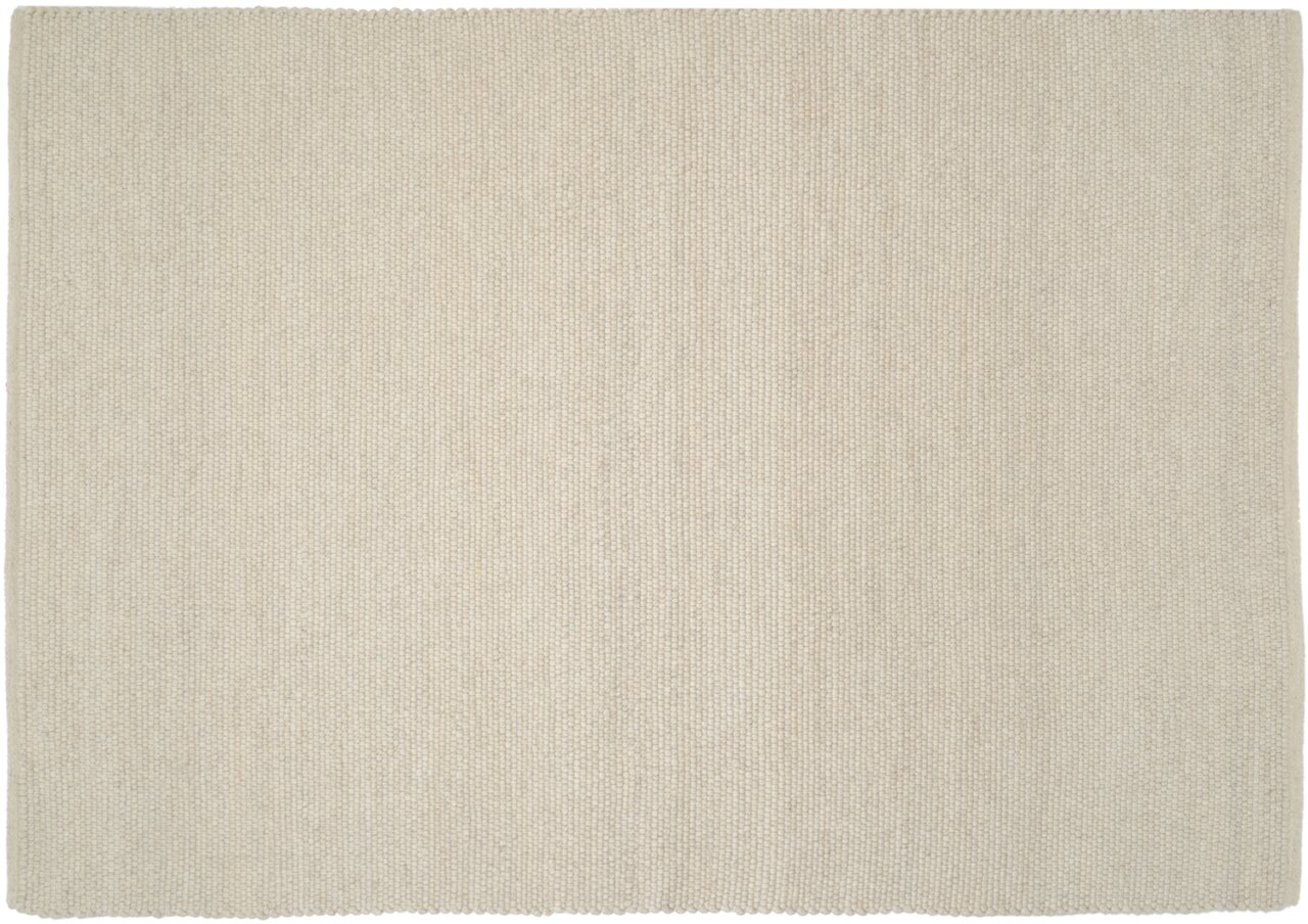 OCI Handweb Teppich FAVORIT Handgewebter Teppich in Beige, Draufsicht