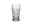 Hohes, elegantes Glas mit Kristallschliff, frontal abgebildet.