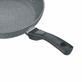 Pfanne Click Edition 24cm mit abnehmbarem Griff, seitliche Perspektive