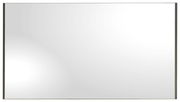 Großer rechteckiger XL-Spiegel mit schmalem Rahmen, Frontalansicht