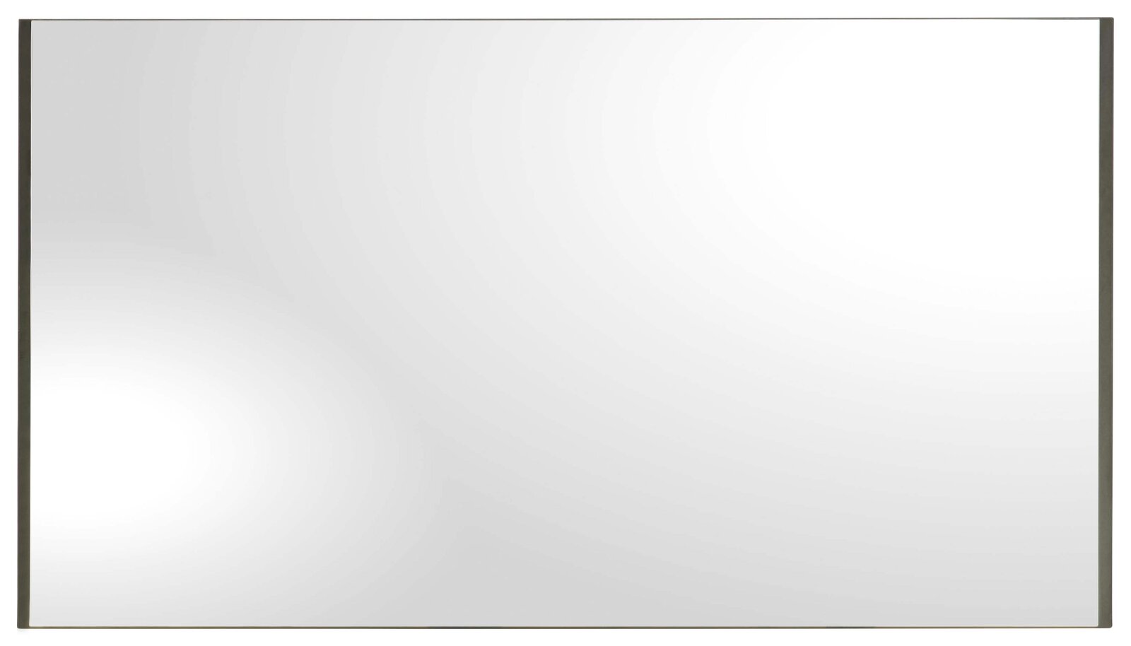 Großer rechteckiger XL-Spiegel mit schmalem Rahmen, Frontalansicht