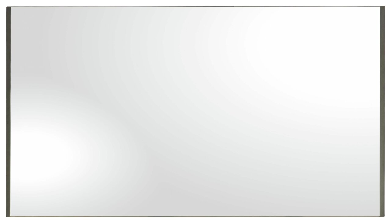 Großer rechteckiger XL-Spiegel mit schmalem Rahmen, Frontalansicht
