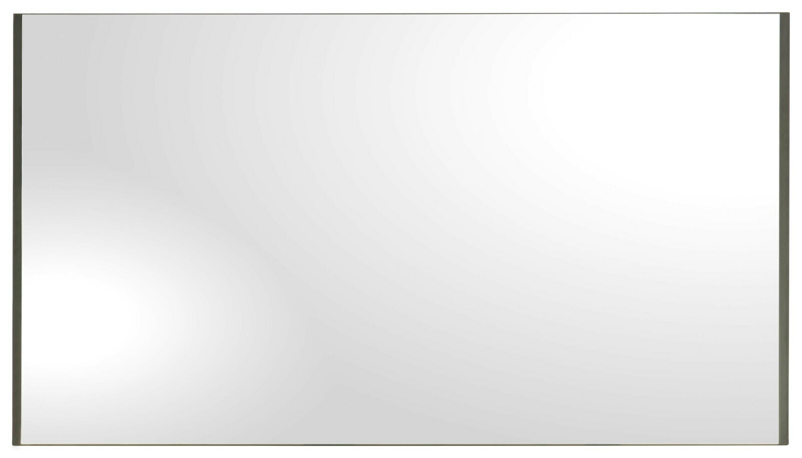 Großer rechteckiger XL-Spiegel mit schmalem Rahmen, Frontalansicht