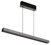 Moderne Hängeleuchte ETHAN von Globo Lighting in rechteckiger Form, seitliche Perspektive