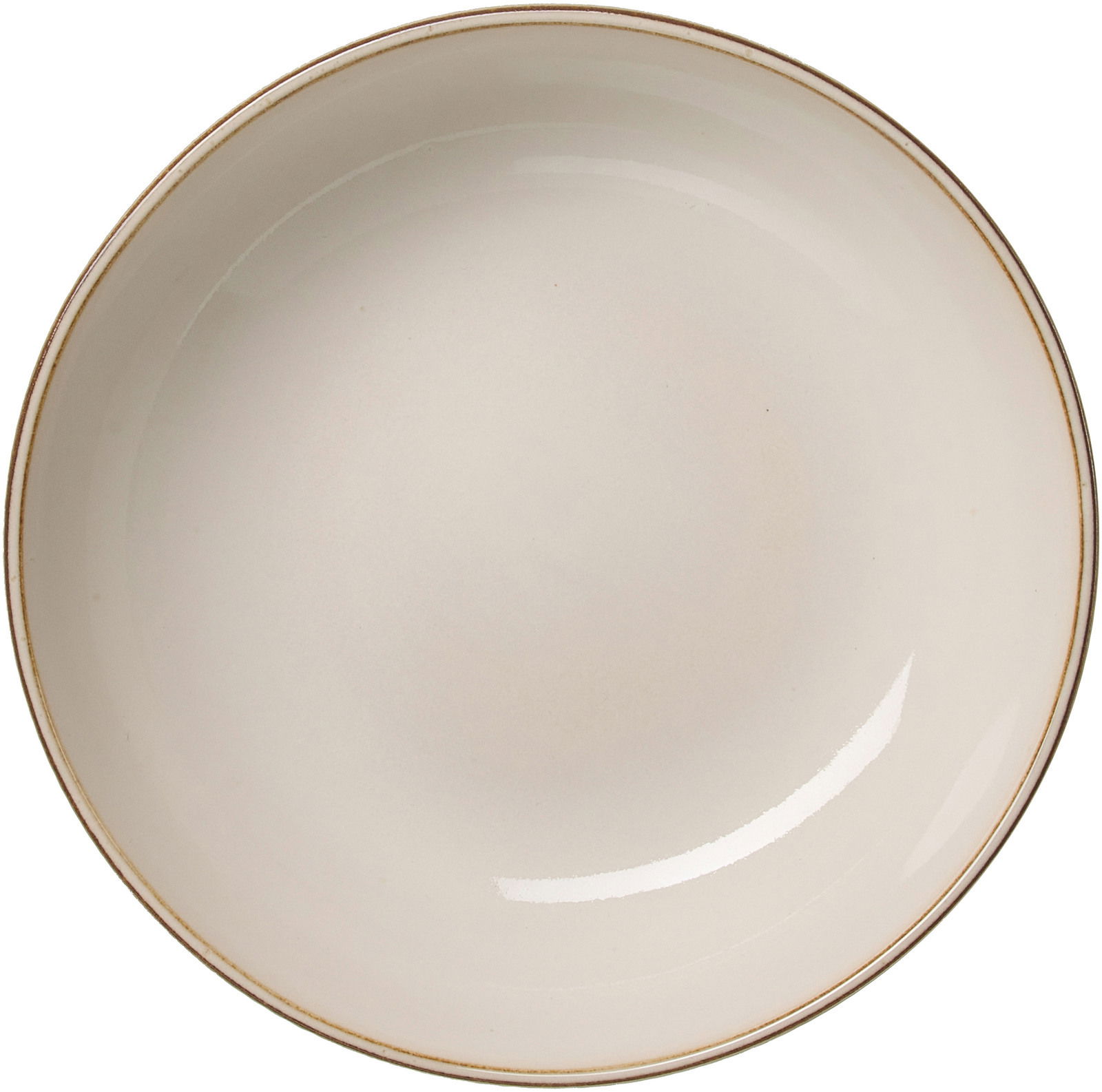 Beiger Teller Omara 20cm, Draufsicht