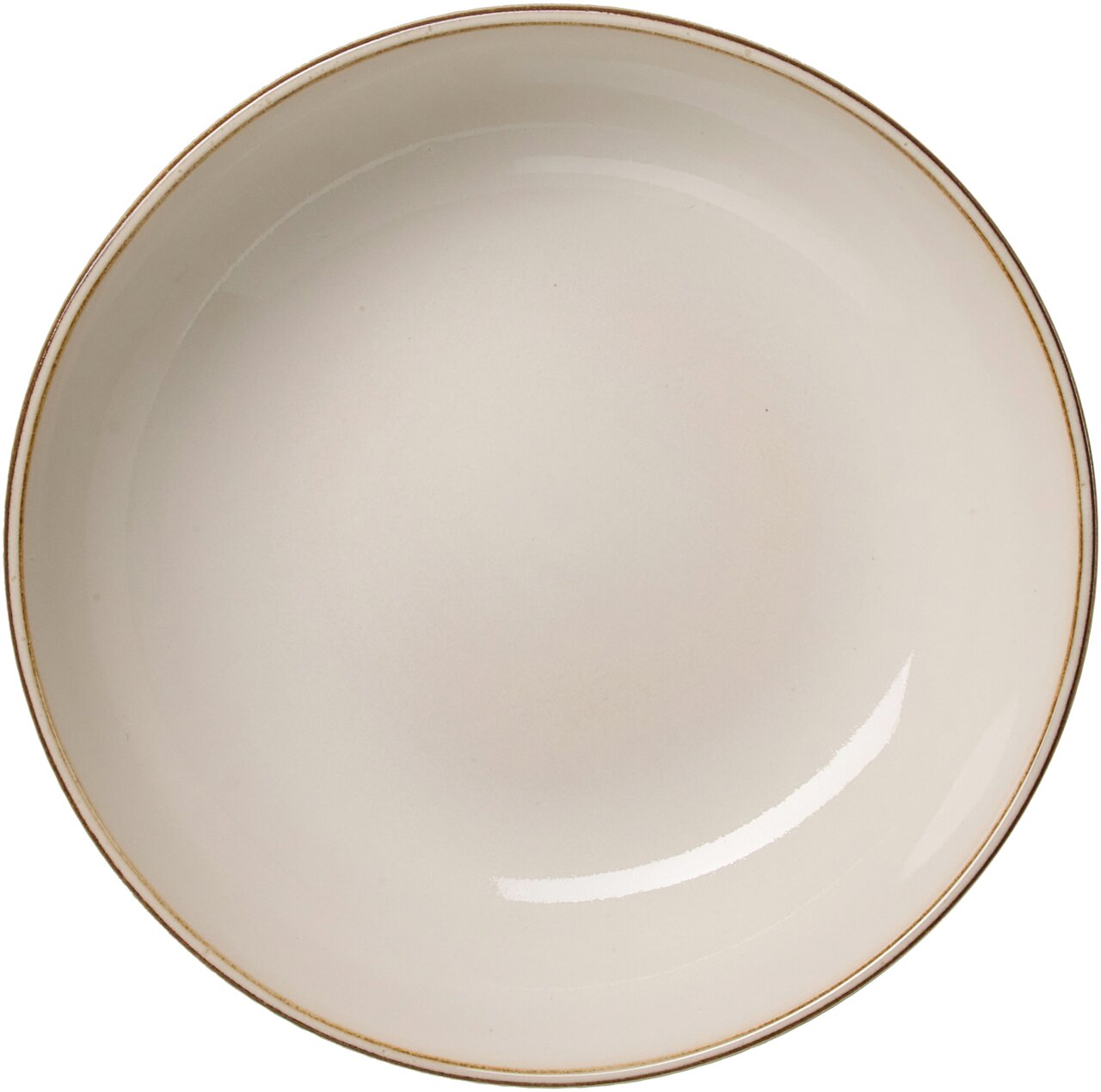 Ritzenhoff & Breker Diep bord OMARA Beige bord Omara 20 cm, bovenaanzicht