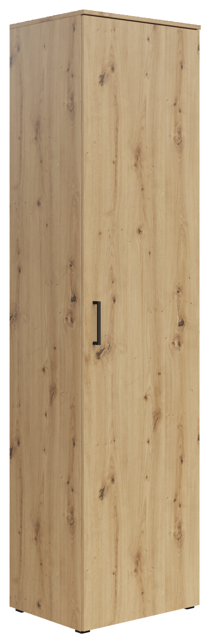 Carryhome Mehrzweckschrank MULTISTAURAUM Mehrzweckschrank aus Holz mit natürlicher Maserung, Frontalansicht