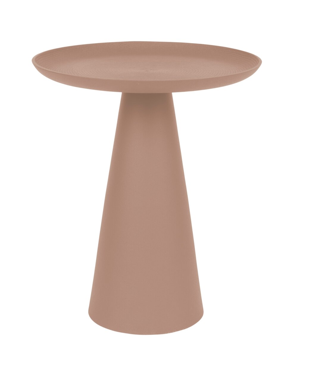 Z2 Beistelltisch RINGAR Moderner Beistelltisch in Kegelform, seitliche Perspektive