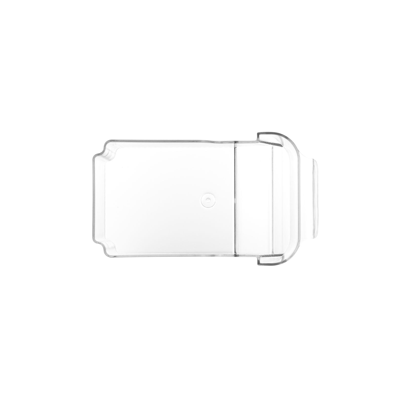 Transparente Kunststoffabdeckung von oben, Teil des Nicer Dicer Mando, Set 10-tlg.