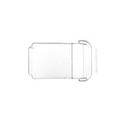 Transparente Kunststoffabdeckung von oben, Teil des Nicer Dicer Mando, Set 10-tlg.