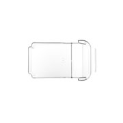 Transparente Kunststoffabdeckung von oben, Teil des Nicer Dicer Mando, Set 10-tlg.