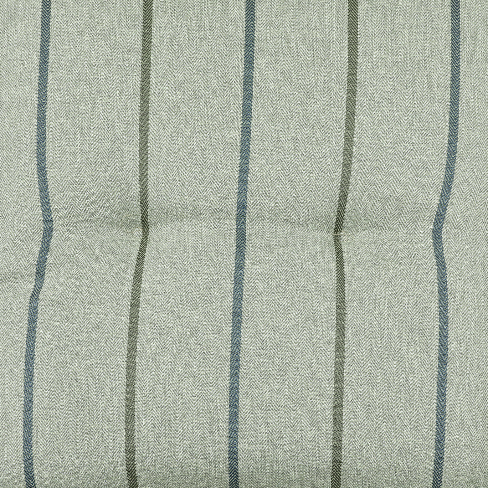 Go-De Wendehockerauflage 23529 Hockerauflage mit grün-grauen Streifenmuster, Draufsicht