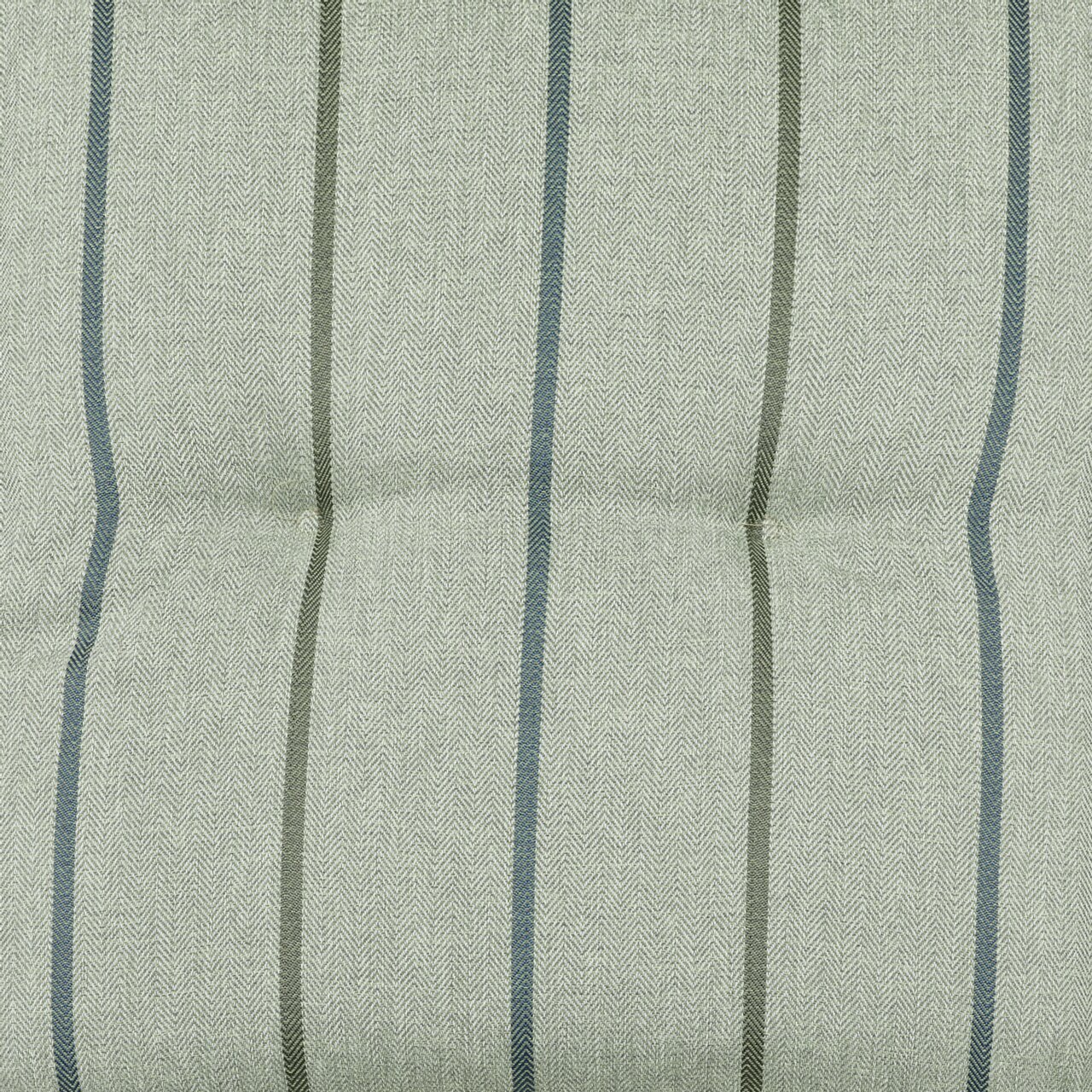 Go-De Wendehockerauflage 23529 Hockerauflage mit grün-grauen Streifenmuster, Draufsicht