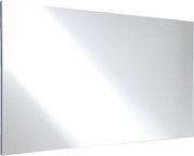 Rechteckiger Wandspiegel in seitlicher Perspektive, ideal für Garderobenkombinationen.