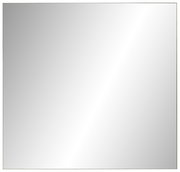 Rechteckiger Spiegel in Frontalansicht mit glatter, reflektierender Oberfläche.