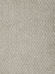 Nahaufnahme des Stoffmusters eines Armlehnstuhls THORSTEN in beige, von oben betrachtet.