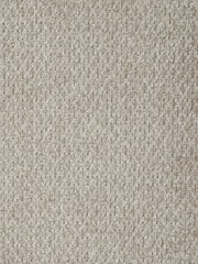 Nahaufnahme des Stoffmusters eines Armlehnstuhls THORSTEN in beige, von oben betrachtet.