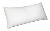 Komfortschlafkissen 40 x 80 cm in weißer Farbe, seitliche Perspektive