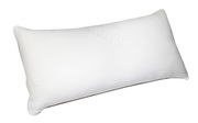 Komfortschlafkissen 40 x 80 cm in weißer Farbe, seitliche Perspektive
