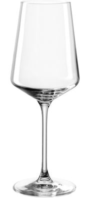 Elegantes Rieslingglas mit 400 ml Fassungsvermögen, seitliche Ansicht