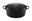 Schwarzer ovaler Bräter von Le Creuset, 33 cm, aus der Vorderansicht