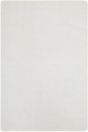 Wohndecke in Beige, 150 x 200 cm, aus der Vogelperspektive fotografiert.