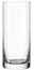 Leonardo Trinkglas EASY Hohes, zylindrisches Trinkglas mit klarem Glas, seitliche Perspektive