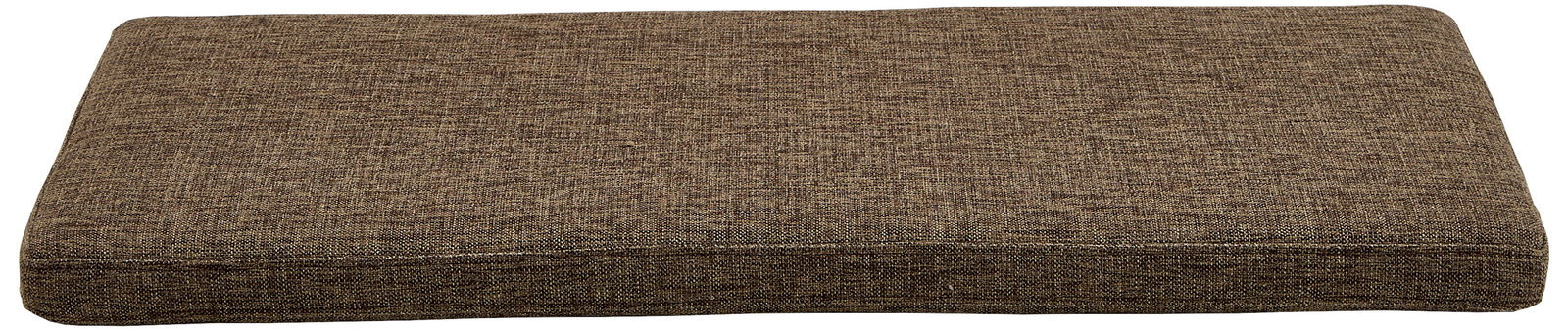 VOSS Sitzkissen SALEA Braunes Sitzkissen in rechteckiger Form, seitliche Perspektive