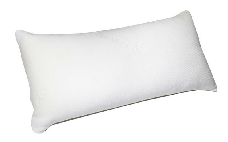 Z2 Komfortschlafkissen 80 x 40 cm Triton Komfortschlafkissen 80 x 40 cm in weißer Farbe, seitliche Perspektive