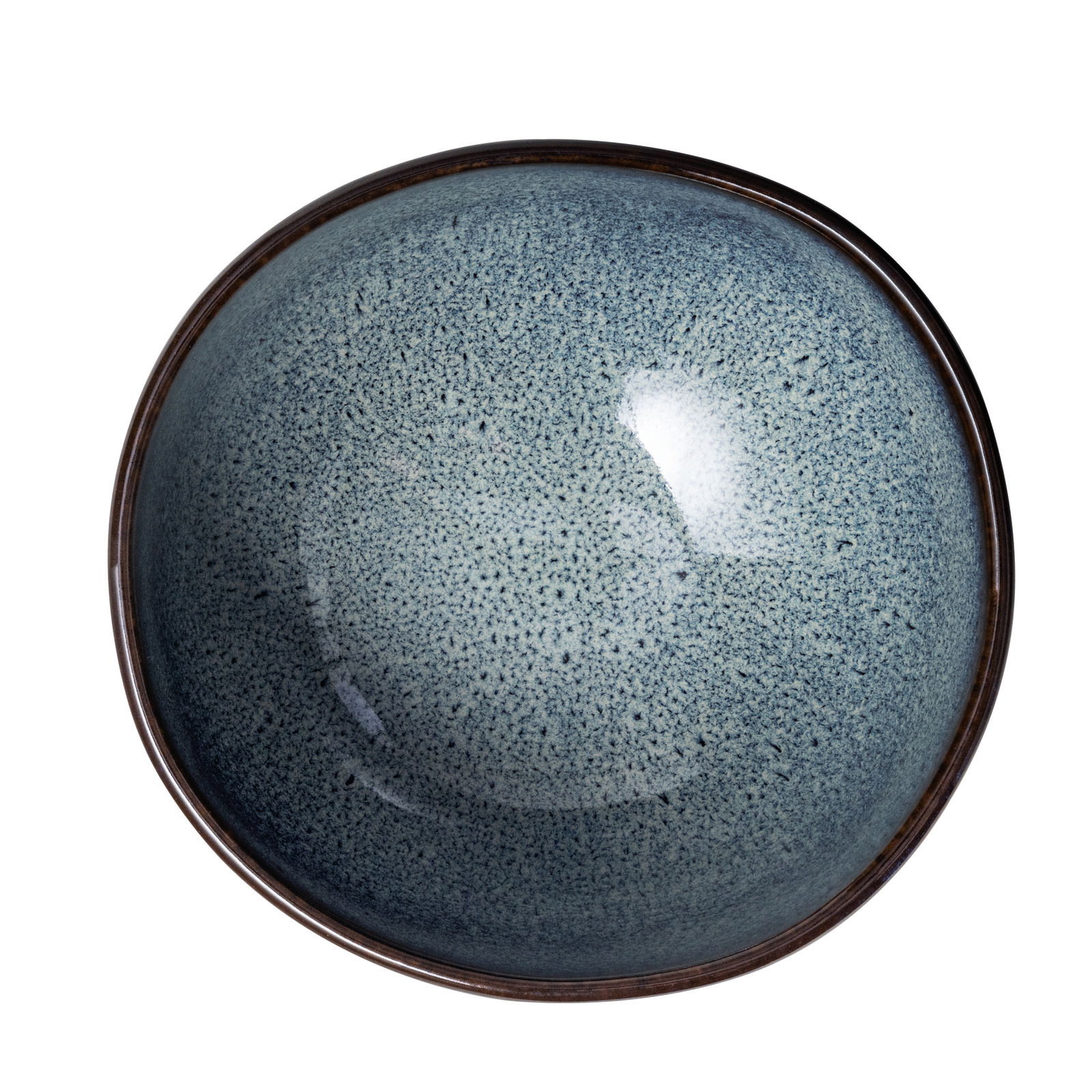 Like by Villeroy & Boch Suppenbowl LAVE GRIS Graue Müslischale Lave 280ml, Ansicht von oben