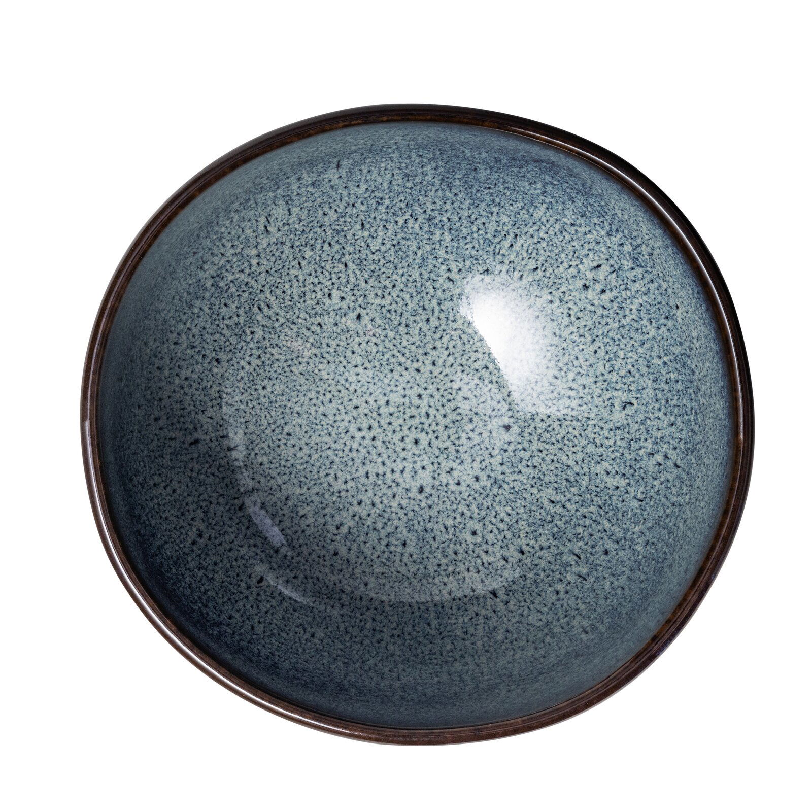 Like by Villeroy & Boch Suppenbowl LAVE GRIS Graue Müslischale Lave 280ml, Ansicht von oben