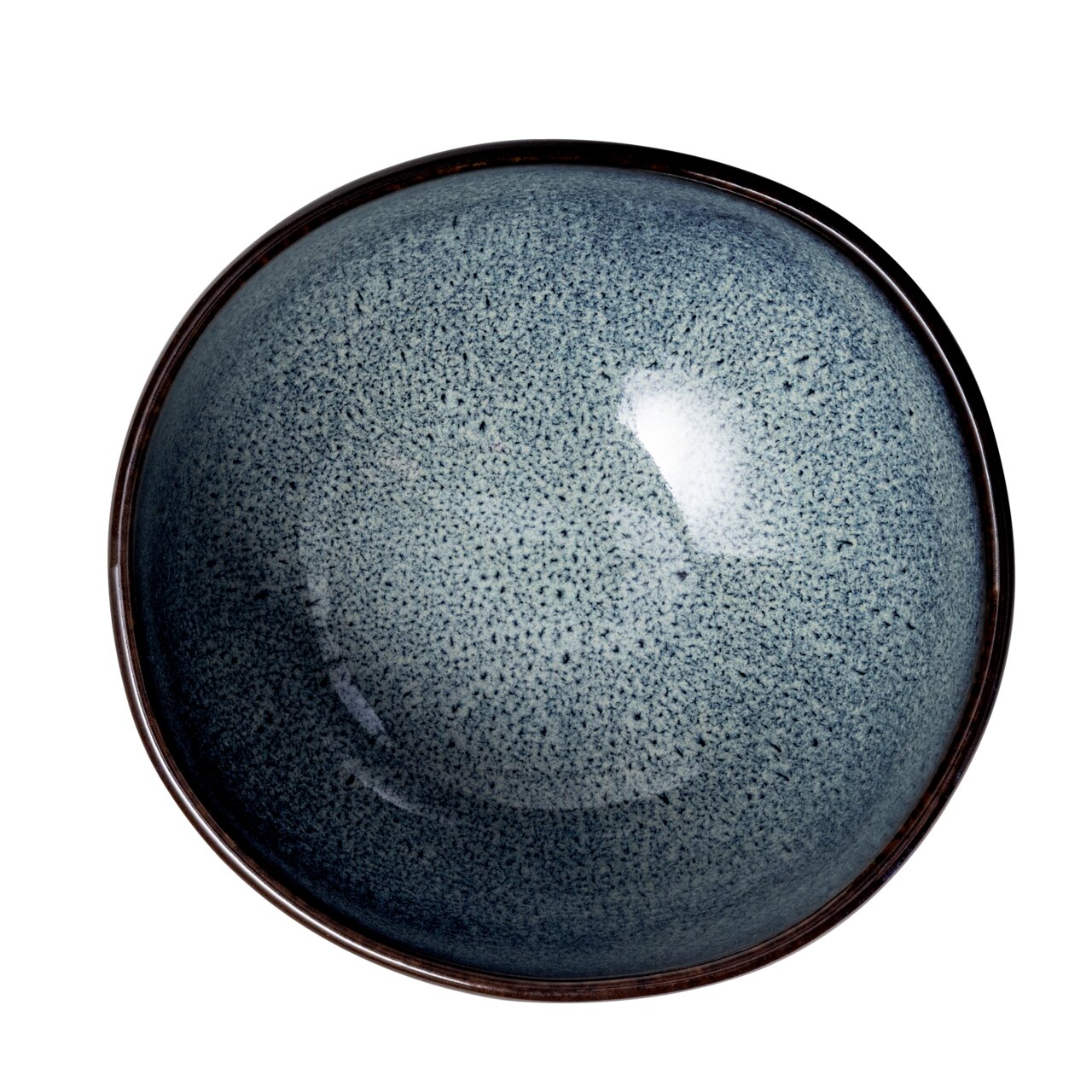 Like by Villeroy & Boch Suppenbowl LAVE GRIS Graue Müslischale Lave 280ml, Ansicht von oben