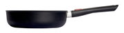 Hochrandpfanne 24cm EcoLite QX, Seitenansicht mit langem Griff