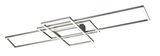 Moderne LED-Deckenleuchte IRVINE mit geometrischem Design, 60W, 3000-6500K, seitliche Perspektive