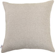Beiges Outdoor-Kissen in quadratischer Form, Frontalansicht