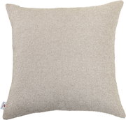 Beiges Outdoor-Kissen in quadratischer Form, Frontalansicht