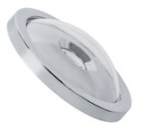 LED-Leuchtmittel BRIGHTEYE in Chrom, seitliche Perspektive